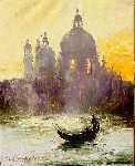 Venice Evening by Goloubetski Gleb