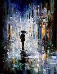 Evening Rain by Goloubetski Gleb