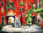 Venice Cort Yard by Goloubetski Gleb